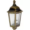 Стеклянный настенный фонарь уличный PETERSBURG M 79855 Gb прозрачный Oasis Light