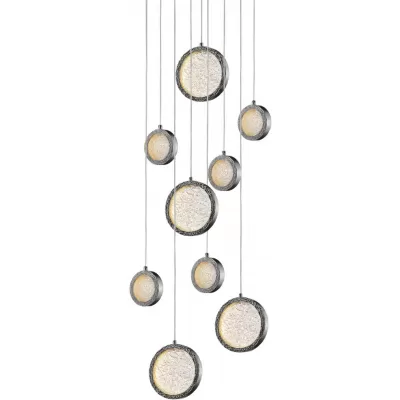 Подвесной светильник Bottega P98014M-9 polished nickel DeLight Collection