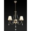 Подвесная люстра Monica TL5660D-03AB конус бежевая TopLight