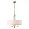 Подвесной светильник Опал SL1403.303.05 цилиндр белый ST Luce