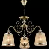 Потолочная люстра Driana FR2405-PL-03-BZ бежевая Freya