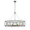 Подвесная люстра Stradivario 983 VL4104P06 черная Vele Luce