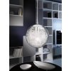 Стеклянный подвесной светильник Luberio 93073 форма шар Eglo