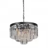 Хрустальная подвесная люстра  V5151-1/6+3+1 прозрачная Vitaluce