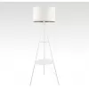 Торшер Levy LSP-0669 цилиндр белый Lussole