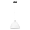 Стеклянный подвесной светильник Agola 810030 белый конус Lightstar