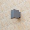 Стеклянный настенный светильник уличный Dwell NC-803481-DG прозрачный