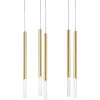 Подвесной светильник Tubo L5T747133 цвет золото цилиндр Lightstar
