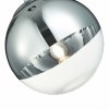 Стеклянный подвесной светильник Boffi SLE114603-01 форма шар прозрачный Evoluce