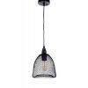 Подвесной светильник Hilson LDP 016-S конус черный Lumina Deco