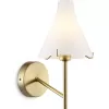 Стеклянное бра High Light LH57137 белое конус Ambrella