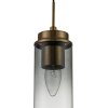 Стеклянный подвесной светильник Dinasty 2118/1S цилиндр Escada
