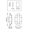 Бра Siena 720667 желтое Lightstar