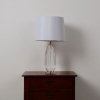Интерьерная настольная лампа Crystal Table Lamp BRTL3205 цилиндр белый DeLight Collection