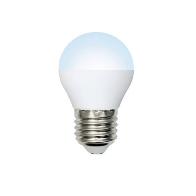 Лампочка светодиодная  LED-G45-9W/NW/E27/FR/NR картон Volpe