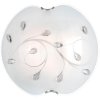 Стеклянный потолочный светильник Burgundy 40404-3 белый Globo