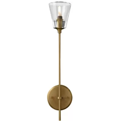 Бра Torche De Verre 8614W/D gold DeLight Collection прозрачное