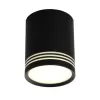 Точечный светильник 100 OML-100119-12 цилиндр черный Omnilux Точечный светильник 100 OML-100119-12 цилиндр черный Omnilux