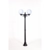 Наземный фонарь GLOBO S 88208SA Bl форма шар белый Oasis Light