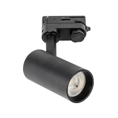 Трековый светильник  ULB-T55-30W/4000K BLACK Uniel