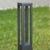 Стеклянный наземный светильник Dwell NC-113104-60-DG прозрачный