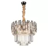 Хрустальная подвесная люстра 817 OML-81703-12 прозрачная Omnilux