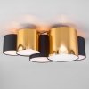 Потолочная люстра Mona 3447 Mona Black / Gold цилиндр желтая TK Lighting