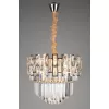 Хрустальная подвесная люстра 817 OML-81703-12 прозрачная Omnilux