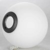 Стеклянный подвесной светильник  LSP-8587 форма шар белый Lussole