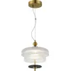 Стеклянный подвесной светильник Oriental SL6122.313.01 прозрачный ST Luce