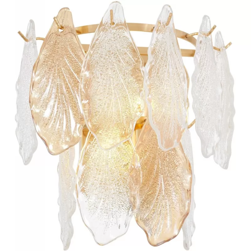 Стеклянное бра Regina LDW 7042-2 F.GD белое Lumina Deco Стеклянное бра Regina LDW 7042-2 F.GD белое Lumina Deco