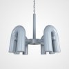 Подвесная люстра Isla LC-11-1200 серая