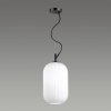 Стеклянный подвесной светильник Roofi 4751/1 цилиндр белый Odeon Light