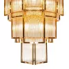 Стеклянная подвесная люстра Tribeca MD0276-11C прозрачная iLamp
