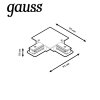 Коннектор TR101-TR144 TR134 Gauss