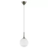 Стеклянный подвесной светильник GLOBO 813021 форма шар белый Lightstar Стеклянный подвесной светильник GLOBO 813021 форма шар белый Lightstar