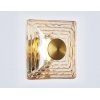 Стеклянный настенный светильник High Light LH31035 цвет янтарь Ambrella