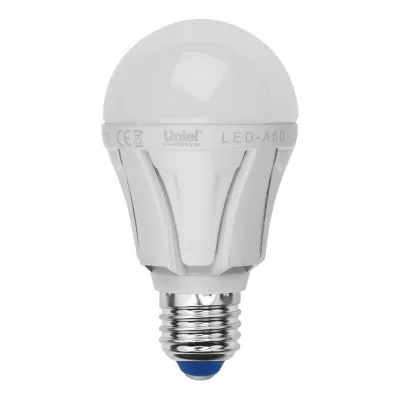 Лампочка светодиодная LED-A60 10W/WW/E27/FR PLP01WH Набор из 5штук Uniel Лампочка светодиодная LED-A60 10W/WW/E27/FR PLP01WH Набор из 5штук Uniel