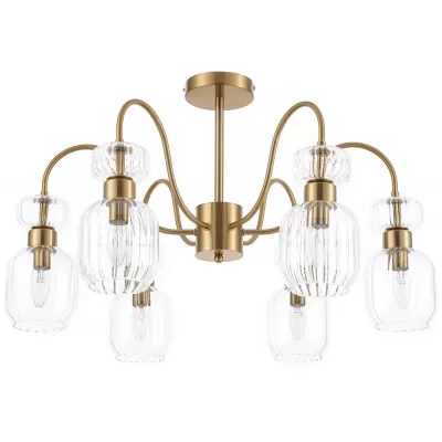 Потолочная люстра Gloss 1141/6PL Clear Escada Потолочная люстра Gloss 1141/6PL Clear Escada