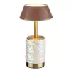 Интерьерная настольная лампа Lulu 5454/6TL коричневый конус Odeon Light