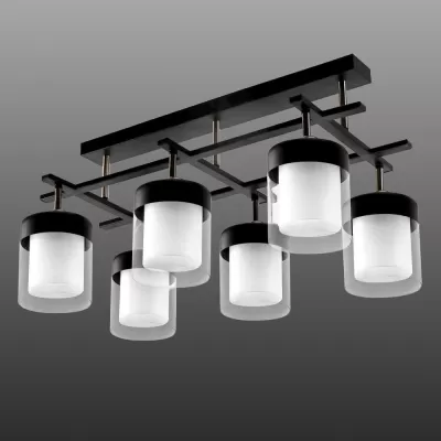 Потолочная люстра  MD.06593-6-S-BK+AB Imex