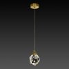 Стеклянный подвесной светильник  LSP-8479 прозрачный Lussole