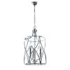 Подвесной светильник Elmont LDP 1233-3 CHR серый Lumina Deco