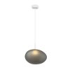 Стеклянный подвесной светильник Roca MOD004PL-L5S3K форма шар серый Maytoni