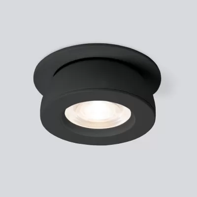 Точечный светильник Pruno 25080/LED 8W 4200К чёрный Elektrostandard встраиваемый