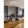 Стеклянная потолочная люстра Тетро 673013406 белая MW-Light