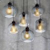 Стеклянный подвесной светильник Sintra 2554 Sintra серый форма шар TK Lighting