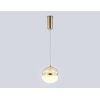 Стеклянный подвесной светильник High Light LH11001 белый форма шар Ambrella