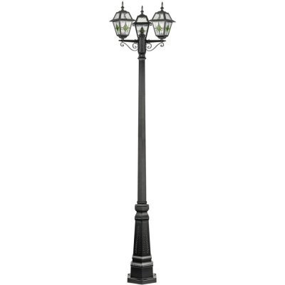 Наземный фонарь FARO lead GLASS 91109B lgG 029 Bl Oasis Light