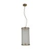 Стеклянный подвесной светильник Wonderland 2907-1P цилиндр прозрачный Favourite